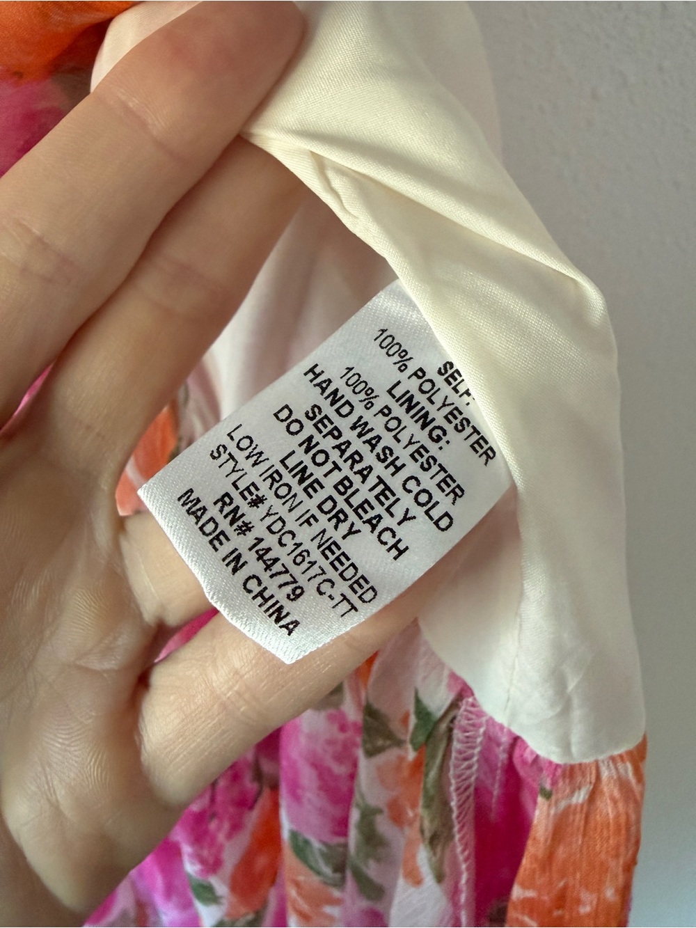12th Tribe Strapless Drop Waist Pink Floral Maxi Dress - Picture 5 of 16